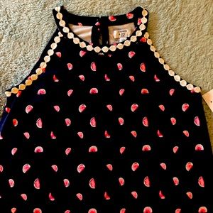 Tween large navy dress.